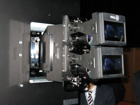 Sony 4K with RealD 3-D Lenses
